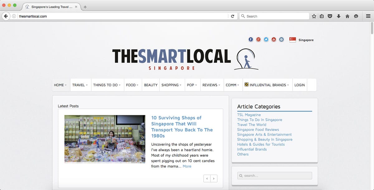 Smart Local TheSmartLocal - The Singapore Guide! | Sabrina 'Princessa' Wang