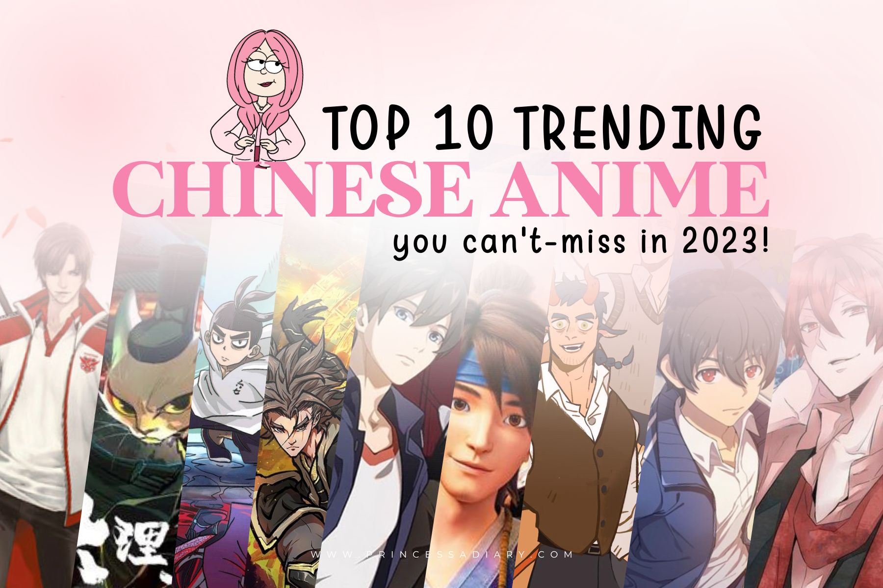 10 CHINESE ANIMES CONTINUES (DONGHUA) JANUARY 2023 