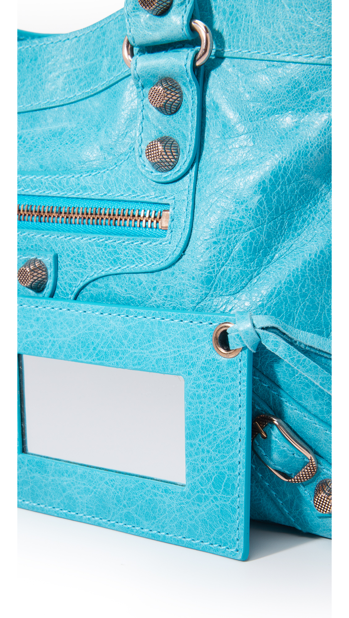 A day in my iconic Balenciaga Giant First Bag (in blue) | Sabrina