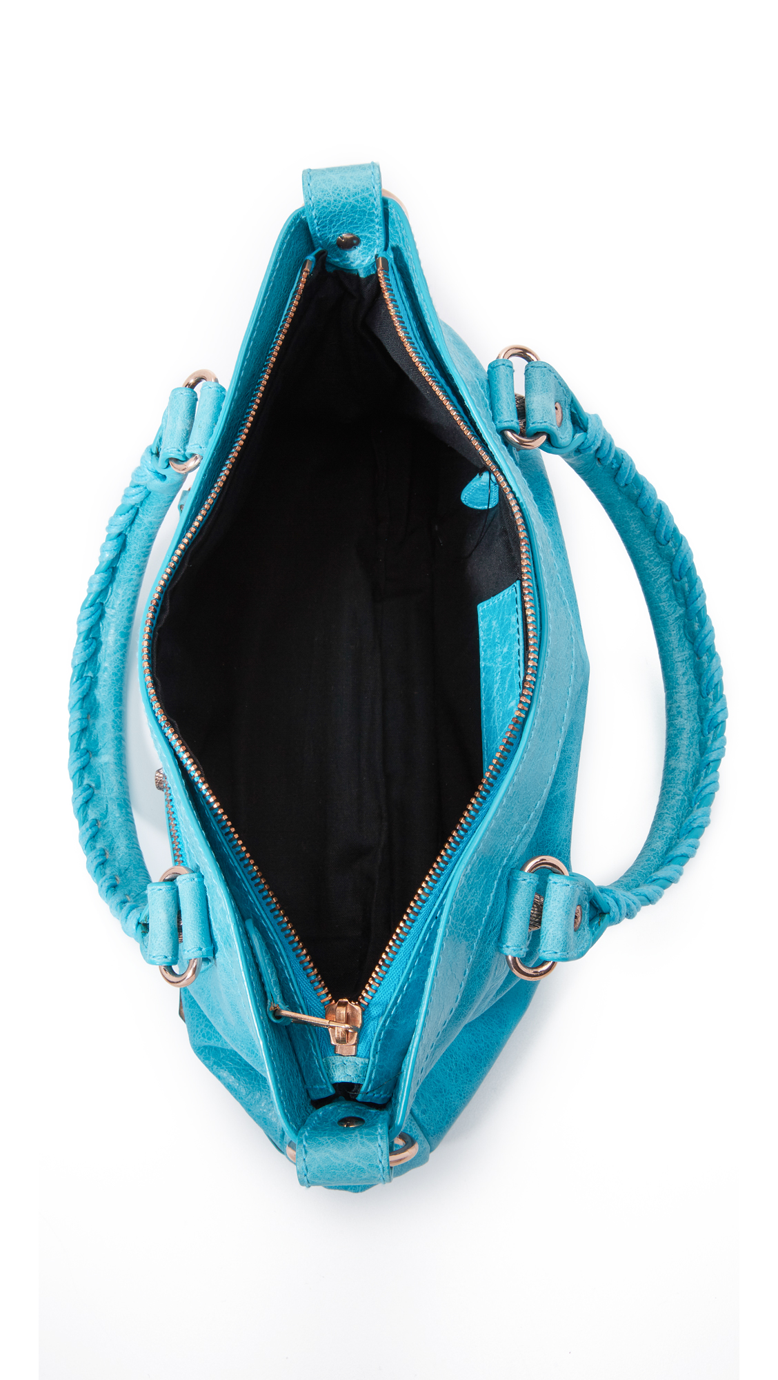 A day in my iconic Balenciaga Giant First Bag (in blue) | Sabrina